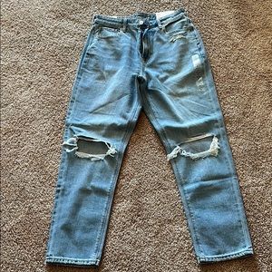 AE mom jeans